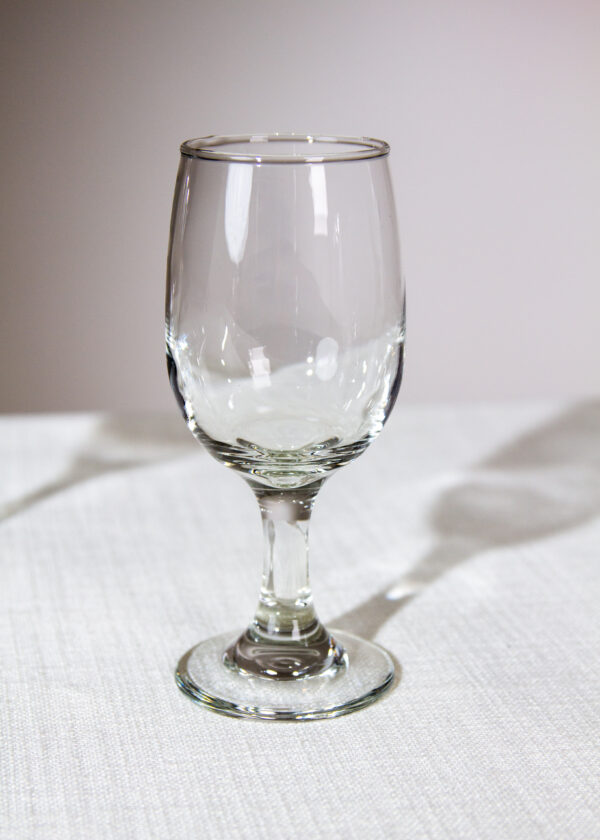 Glass Wine Standard White | 8 Oz - Image 2