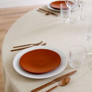 Artisan Weave Sand 120" Round - Image 8