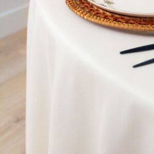 Cottonese Ivory 120" Round - Image 8