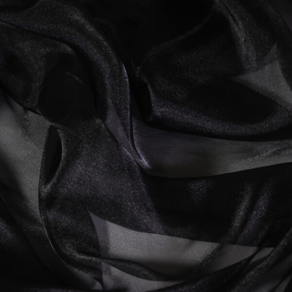 Organza Black 72"X72" Square