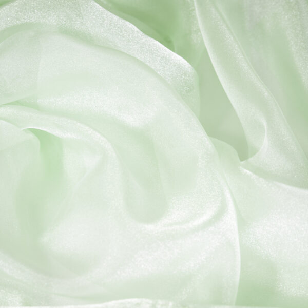 Organza Celadon Standard Sash 6" Wide