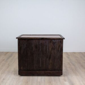 Reclaimed Wood Bar with Copper Top | Large - Image 8
