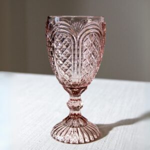 Camilla Rose Vintage Water Goblet