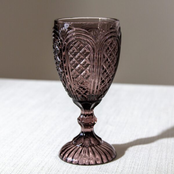 Camilla Purple Vintage Water Goblet