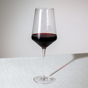 Pure Red Wine Glass