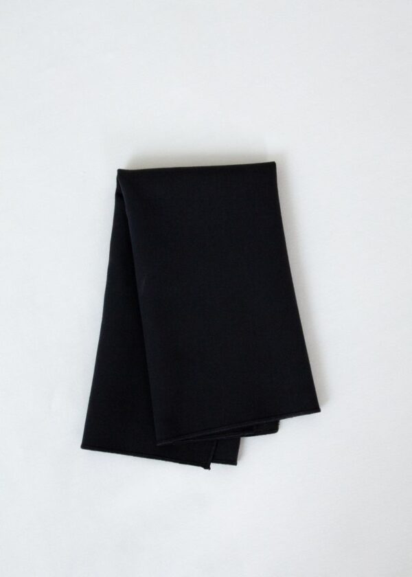 Cottonese Black 20" x 20" Napkin - Image 2