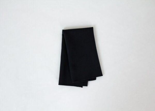 Cottonese Black 20" x 20" Napkin - Image 3
