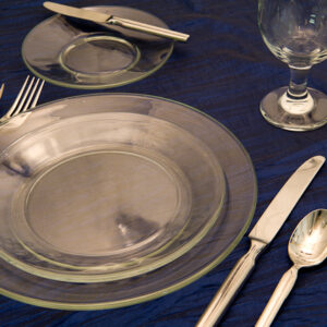 China Glass/Clear Plate 6" - Image 5