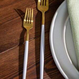 Vera Gold/White Teaspoon - Image 7
