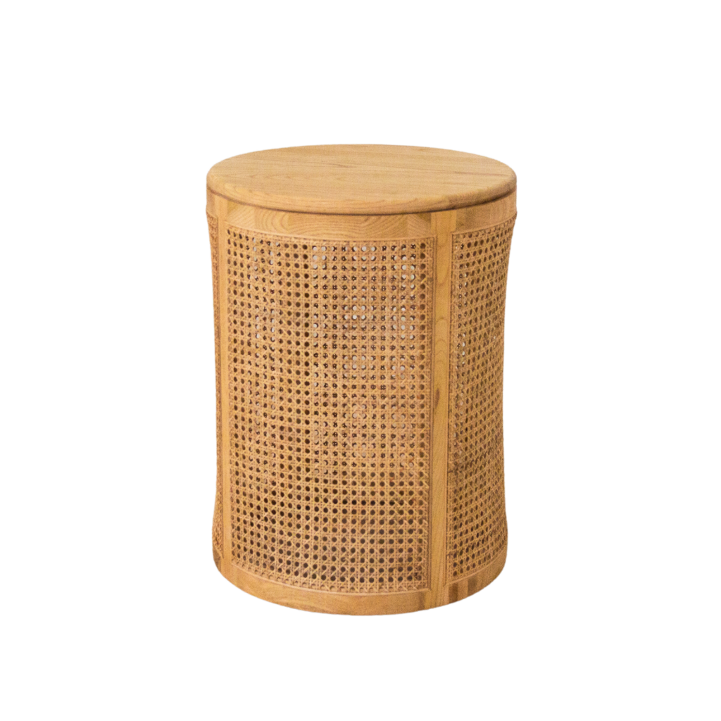 Boho Rattan Accent Table | Diamond Event