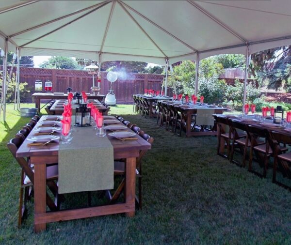 Deluxe Backyard Party Package from Diamond Event & Tent