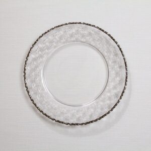 Modern Decorated Silver Rim Charger - Image 12