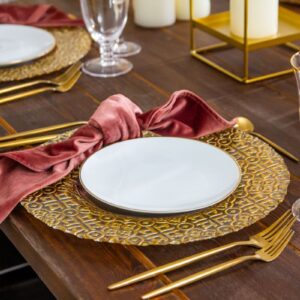 Gold Monogram-Style Charger - Image 5
