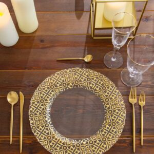 Gold Monogram-Style Charger - Image 10