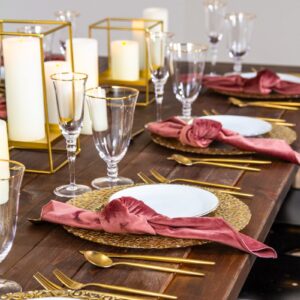 Gold Monogram-Style Charger - Image 11