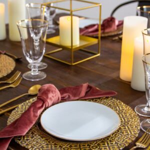 Gold Monogram-Style Charger - Image 8
