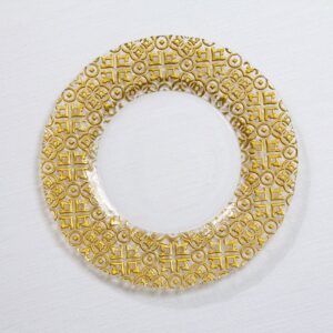 Gold Monogram-Style Charger - Image 2