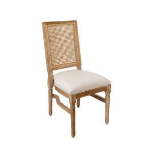 Traditional Louis Caneback Chair