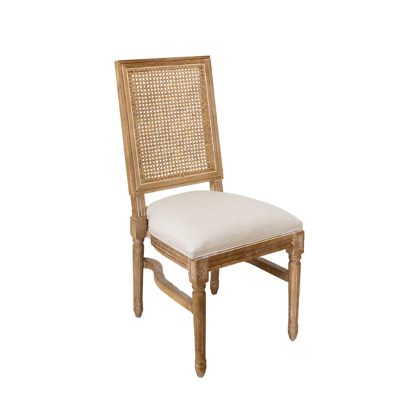 Traditional Louis Caneback Chair