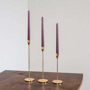 Modern Gold Candlestick Holder 11" - Image 5