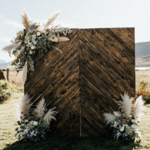 Herringbone Wood Backdrop | 8' X 8' - Image 2