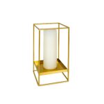 Open Gold Lantern Display 11"