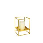 Open Gold Lantern Display 8"