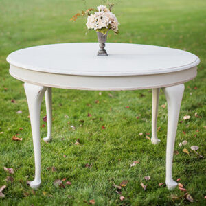 Vintage Round Table - Image 2