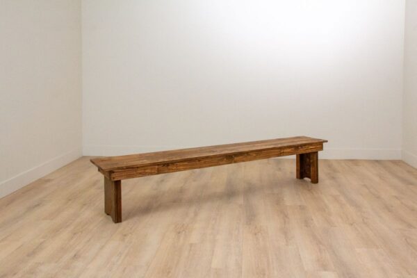 Alpine Wood Bench | 8' - Image 9