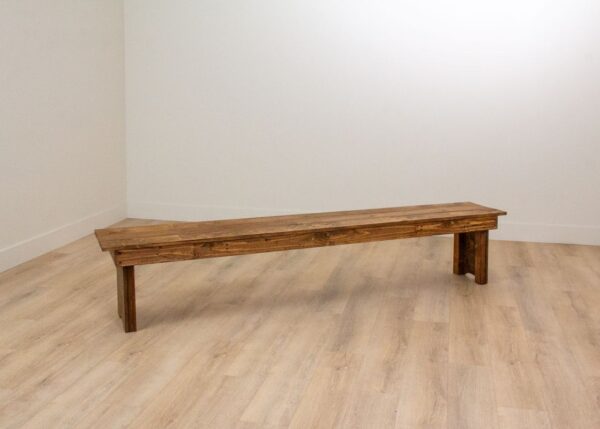 Alpine Wood Bench | 8' - Image 6
