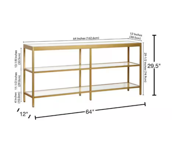 Gold & Glass Display Console - Image 9