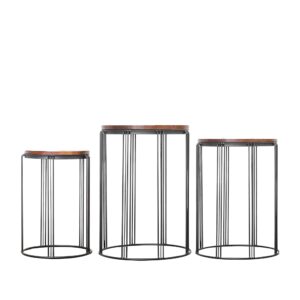 Metal Nesting End Tables (1)
