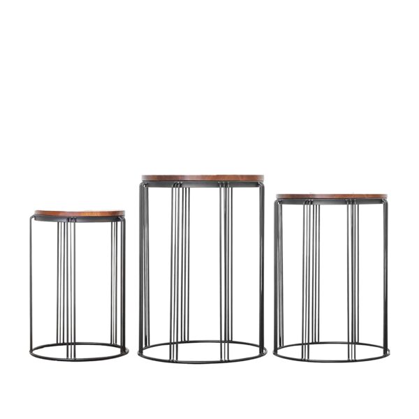 Metal Nesting End Tables (1)
