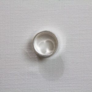 Beaded Silver Napkin Ring - Image 3