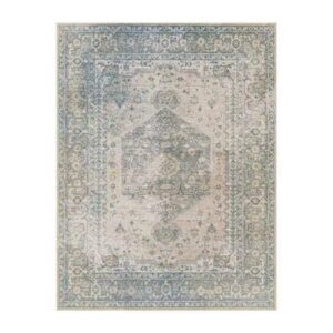 Lillian Blue Medallion 8x10 Area Rug