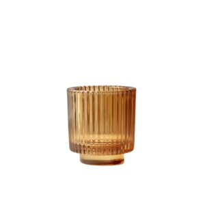 Amber Ripple Candle Votive from Alpine Event Rentals