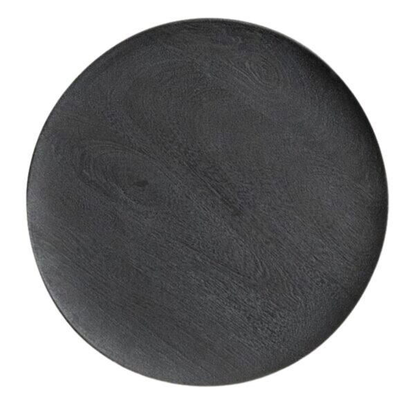 Black Wood Ash Charger from Alpine Event Co