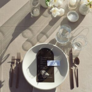 Vintage Copper Flatware Set - Image 4