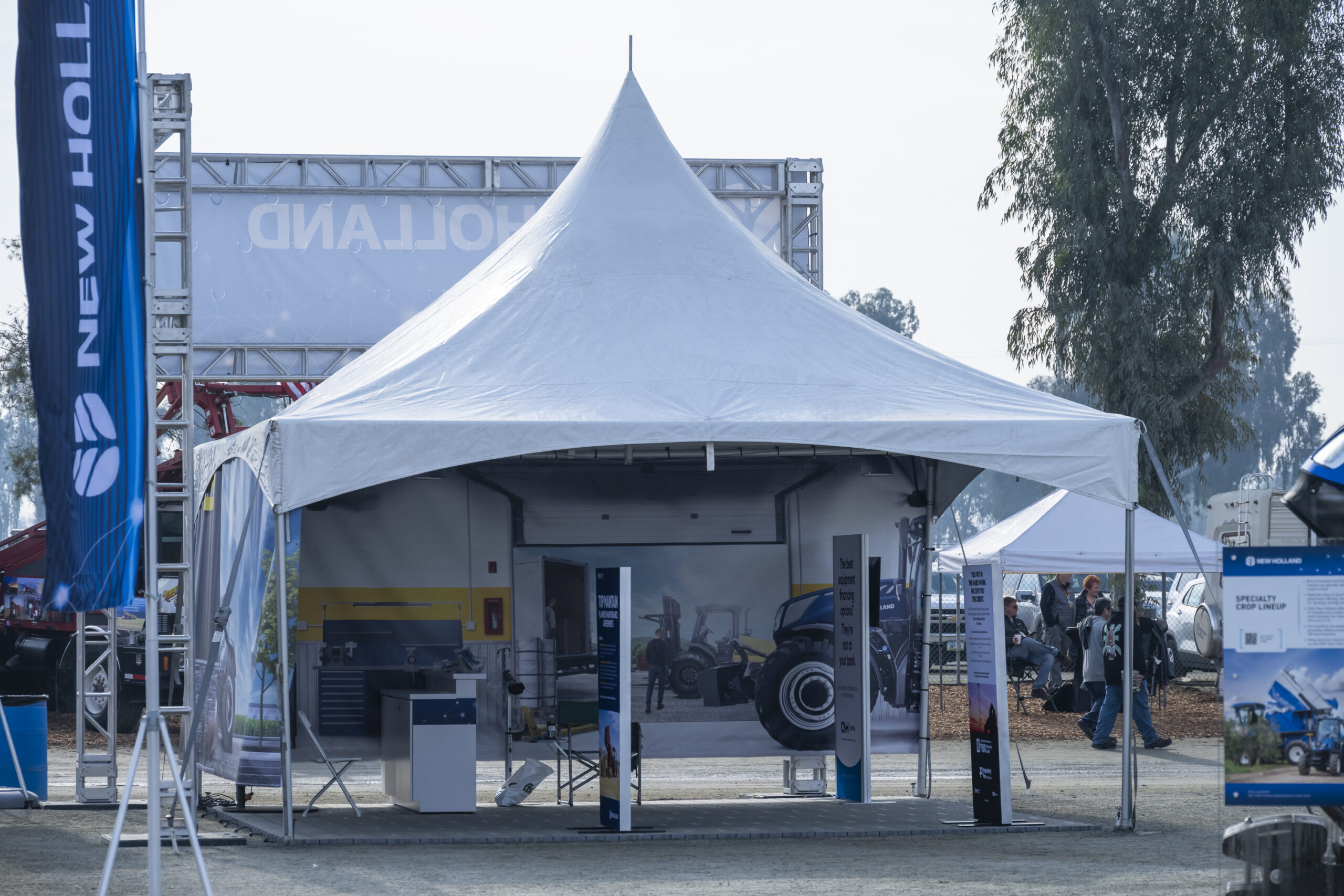 Show Tent at a Fair and Festival