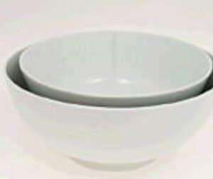 Round White Standard Bowl