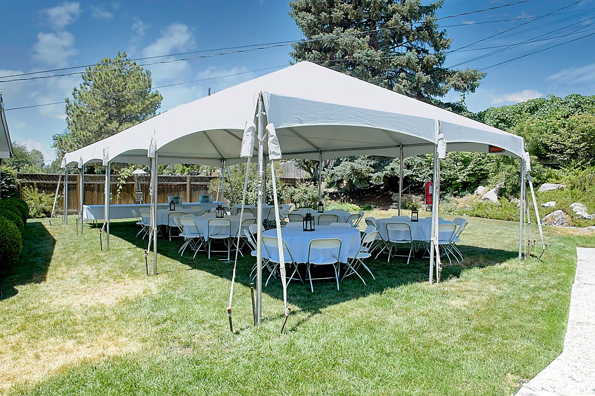 Quik Top Tent and Standard Frame Tent from Diamond Event & Tent