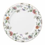 Tara White/Floral China Charger