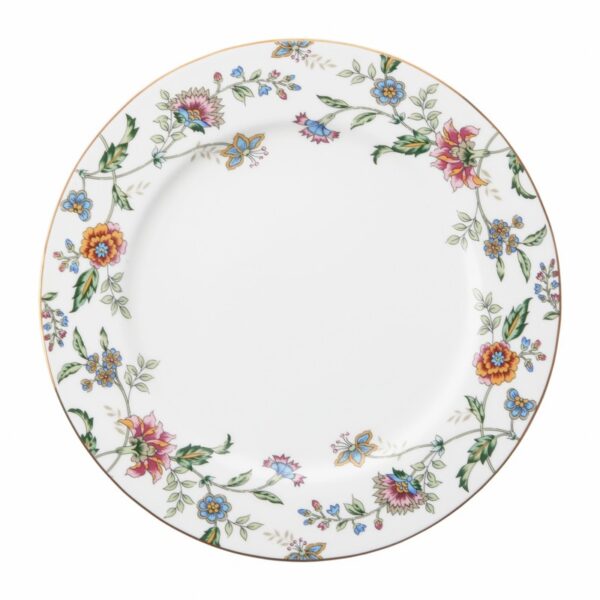 Tara White/Floral China Charger