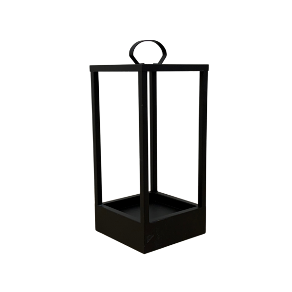 Black Metal Lantern Collection | Square Frame - Image 2