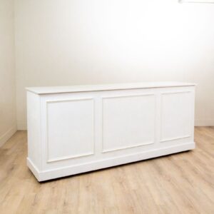 Picture Frame Bar | White 8'