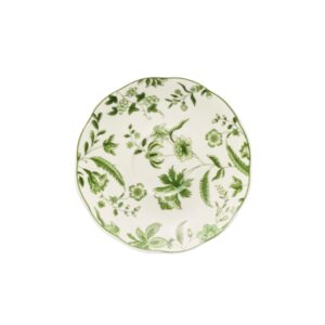 Eleanor Green Fern Saucer Plate