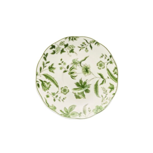 Eleanor Green Fern Saucer Plate