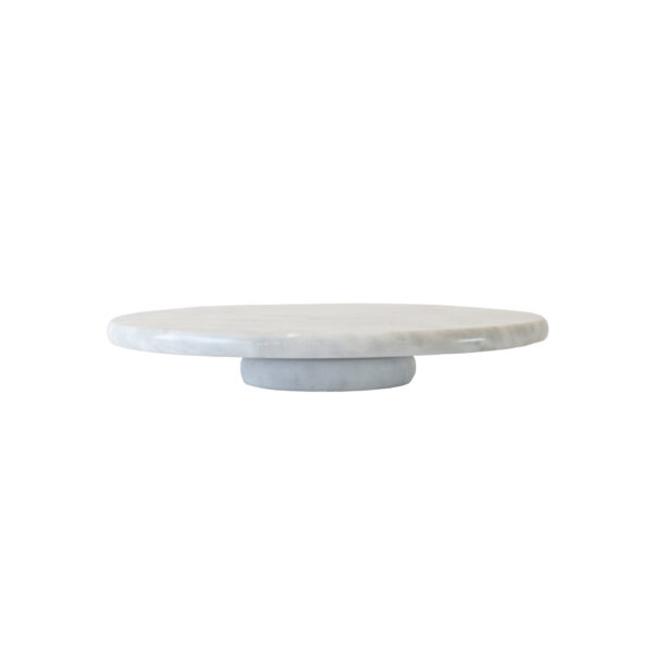 Cakestand Marble Gray | Rotating