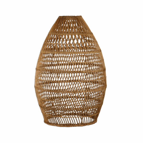 Bamboo Teardrop Pendant Chandelier