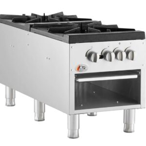 liquid propane stock pot range